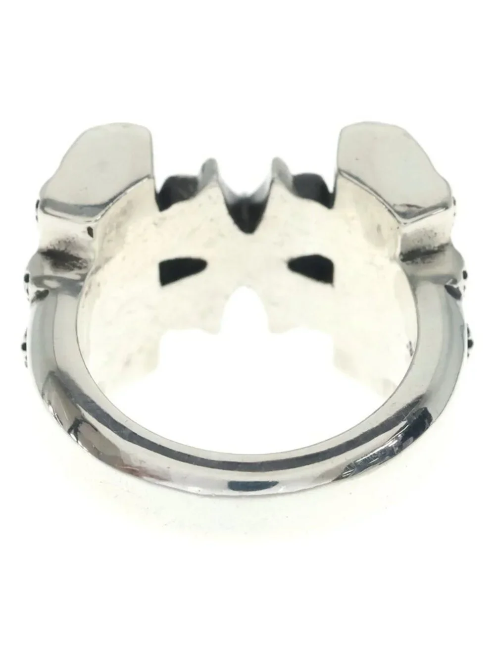 Chrome Hearts Deco CH Plus Silver Ring